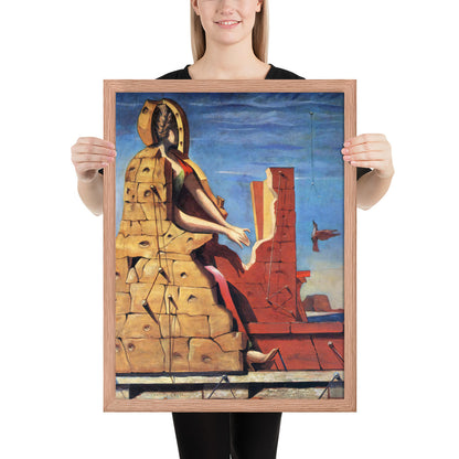 Saint Cecilia Invisible Piano by Max Ernst