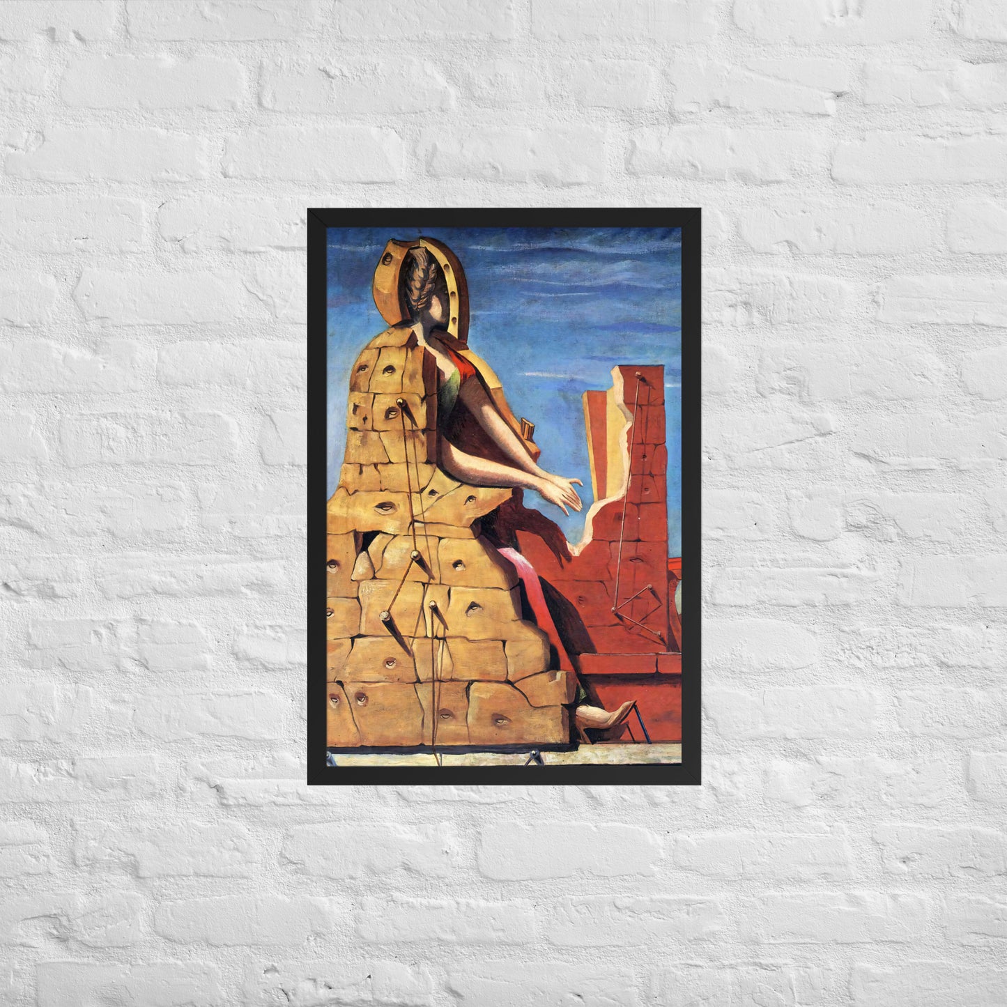 Saint Cecilia Invisible Piano by Max Ernst