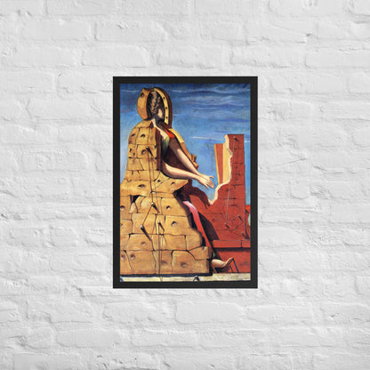 Saint Cecilia Invisible Piano by Max Ernst