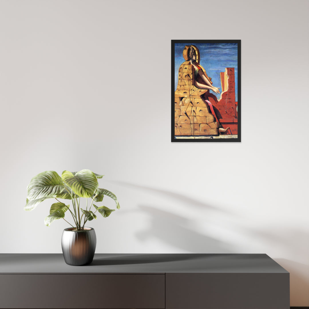 Saint Cecilia Invisible Piano by Max Ernst