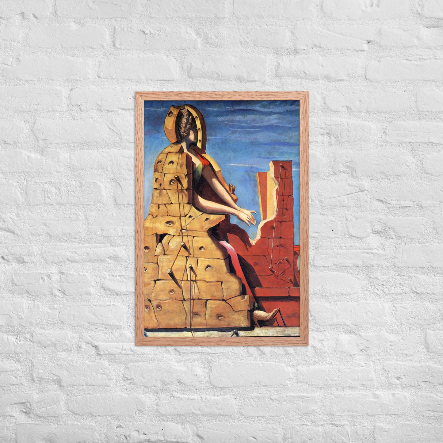 Saint Cecilia Invisible Piano by Max Ernst