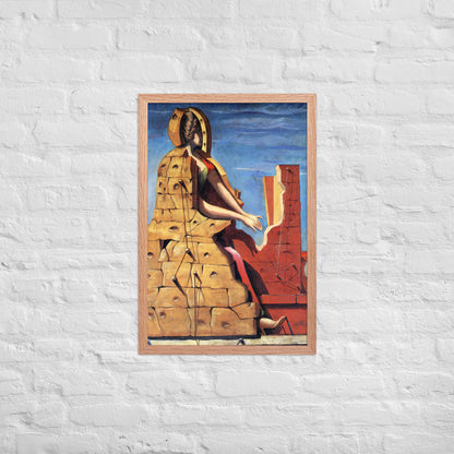 Saint Cecilia Invisible Piano by Max Ernst