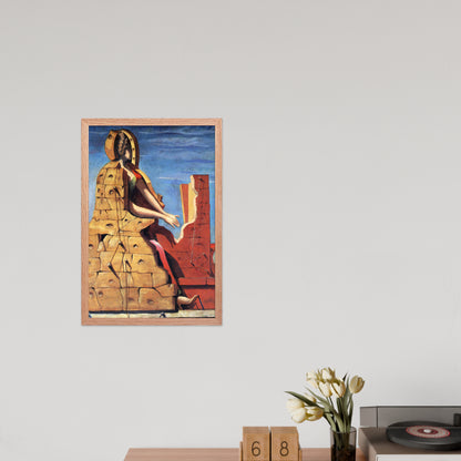 Saint Cecilia Invisible Piano by Max Ernst