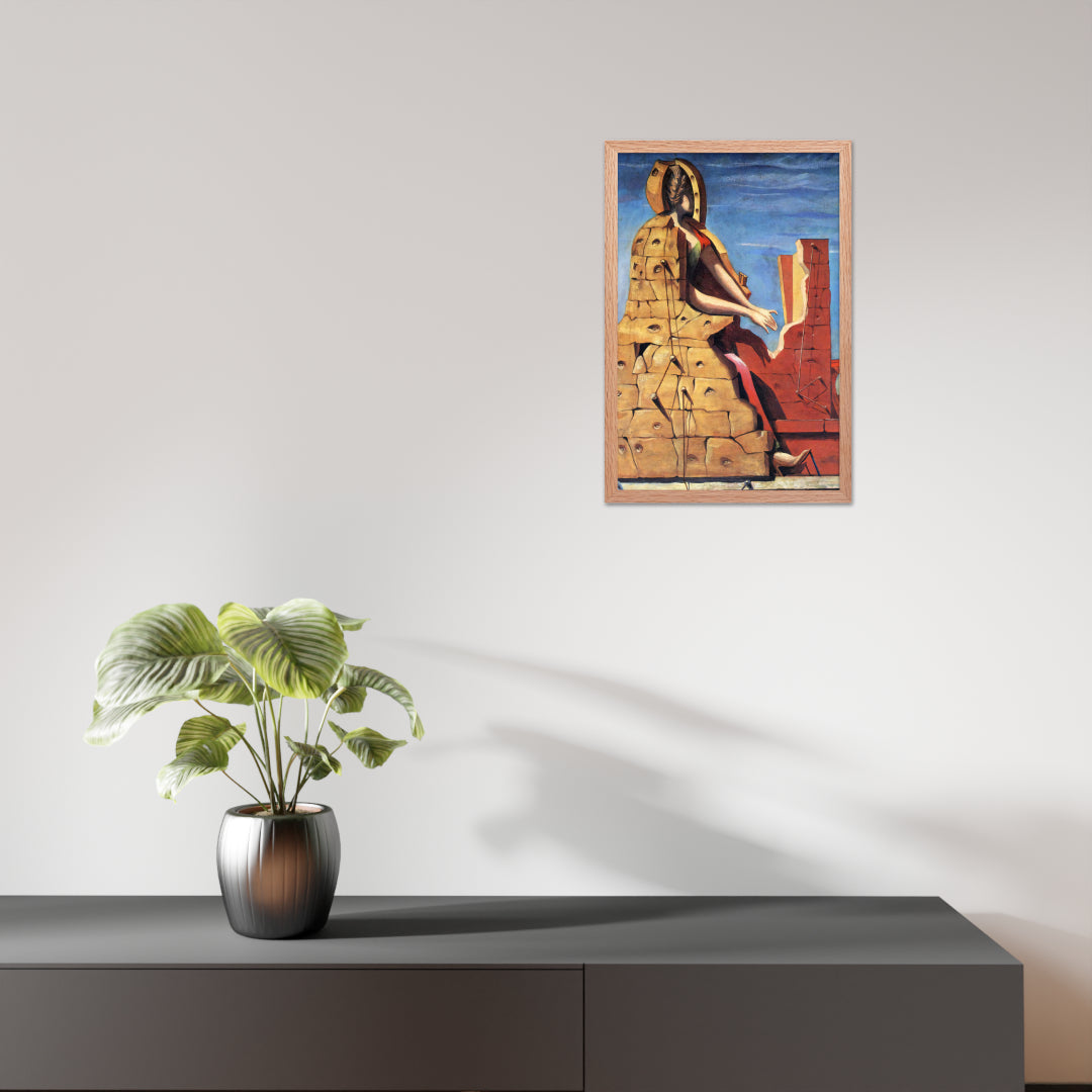 Saint Cecilia Invisible Piano by Max Ernst