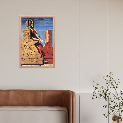 Saint Cecilia Invisible Piano by Max Ernst