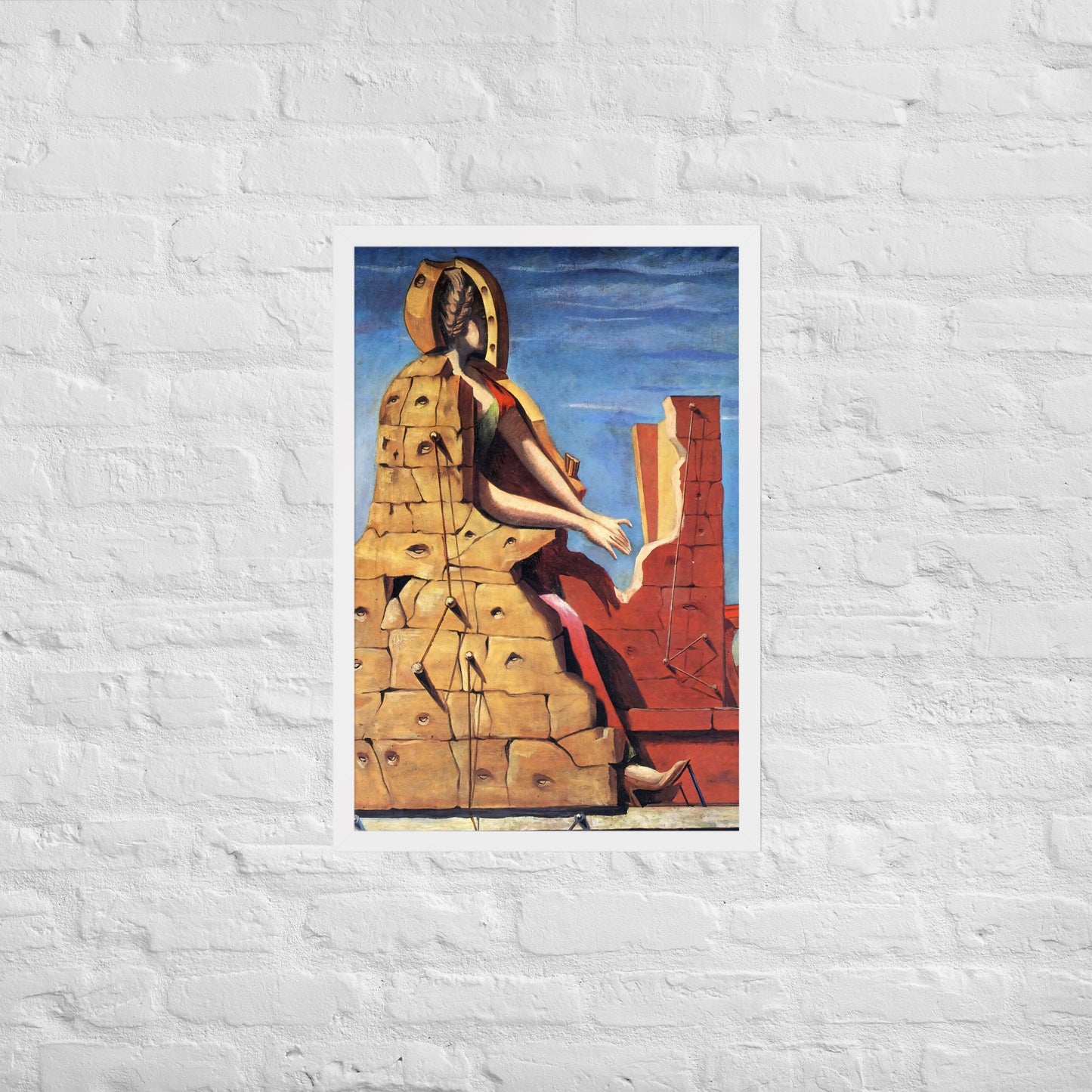 Saint Cecilia Invisible Piano by Max Ernst