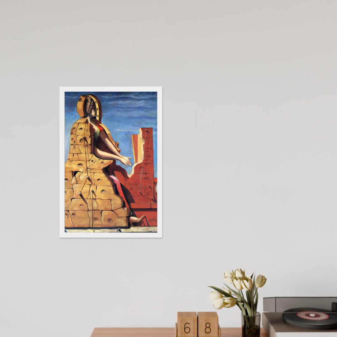 Saint Cecilia Invisible Piano by Max Ernst