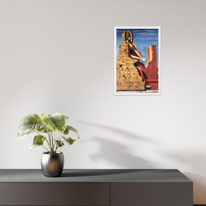 Saint Cecilia Invisible Piano by Max Ernst