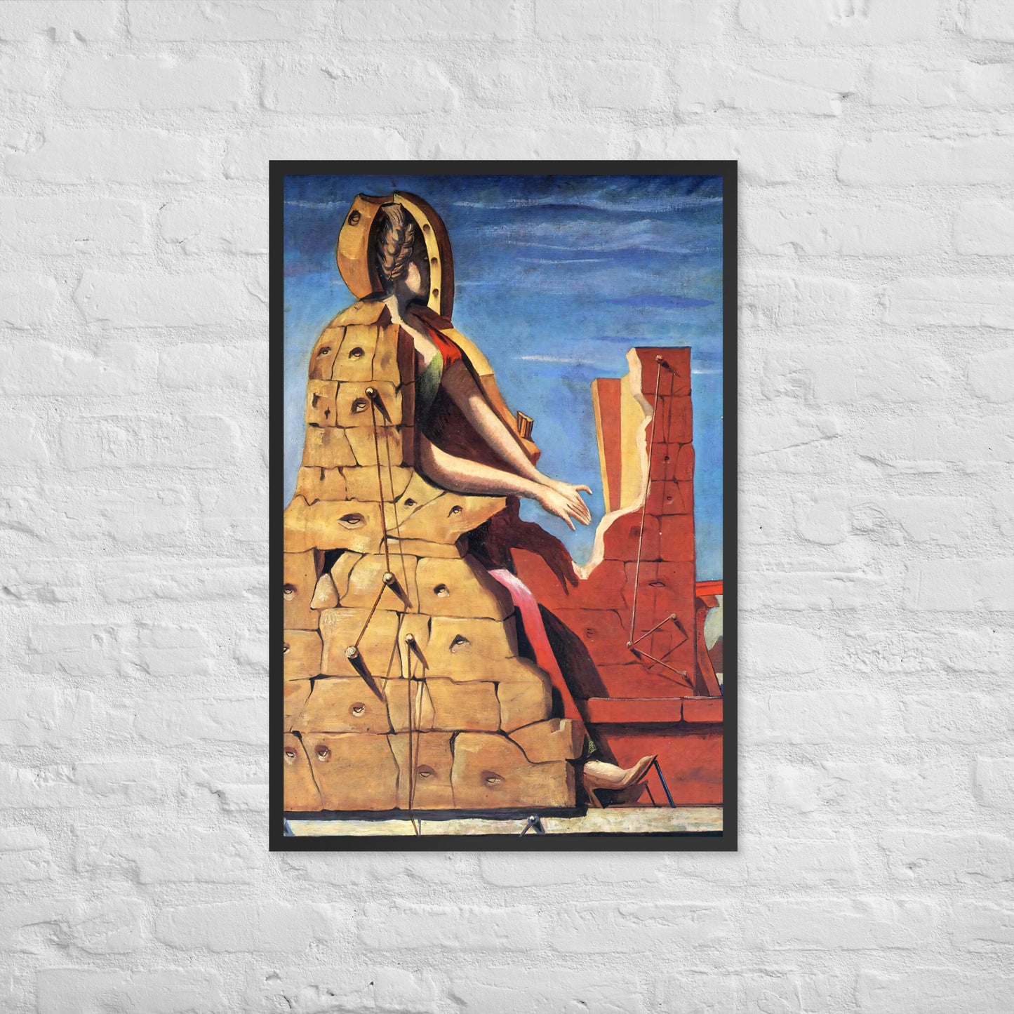 Saint Cecilia Invisible Piano by Max Ernst