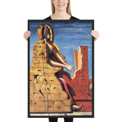 Saint Cecilia Invisible Piano by Max Ernst