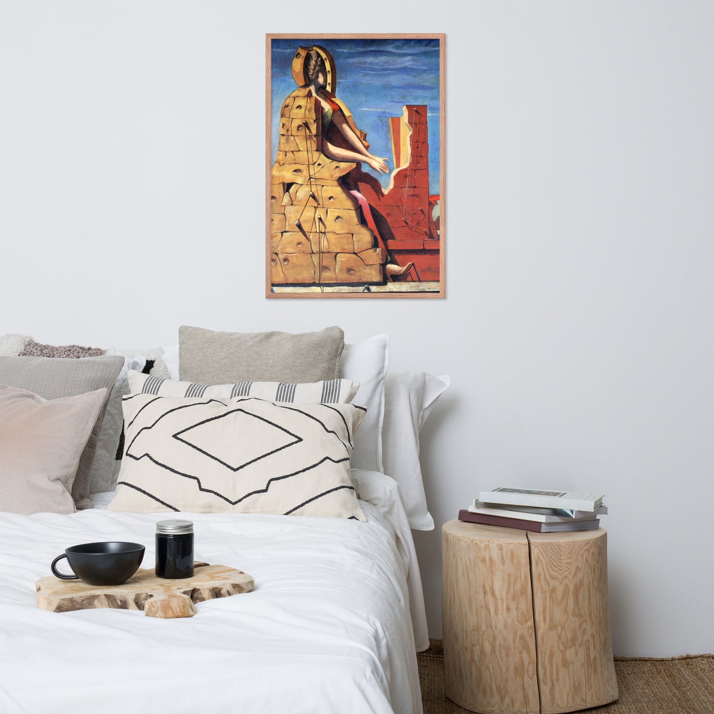 Saint Cecilia Invisible Piano by Max Ernst