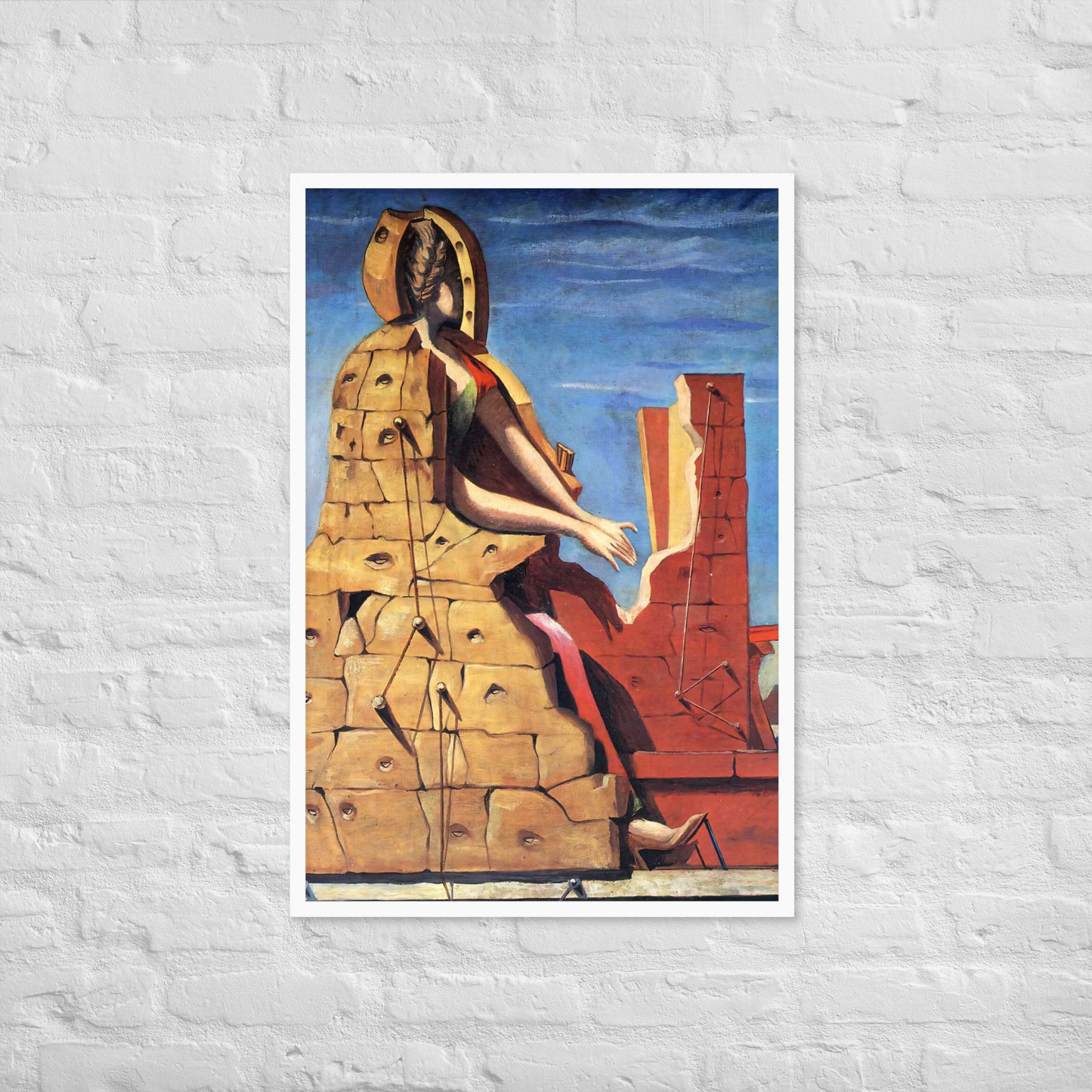 Saint Cecilia Invisible Piano by Max Ernst