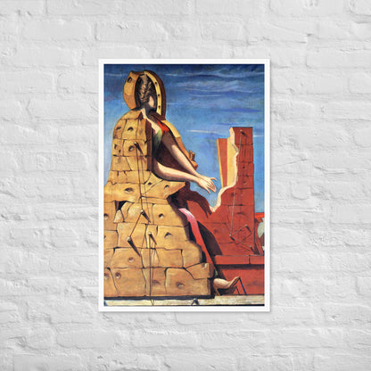 Saint Cecilia Invisible Piano by Max Ernst