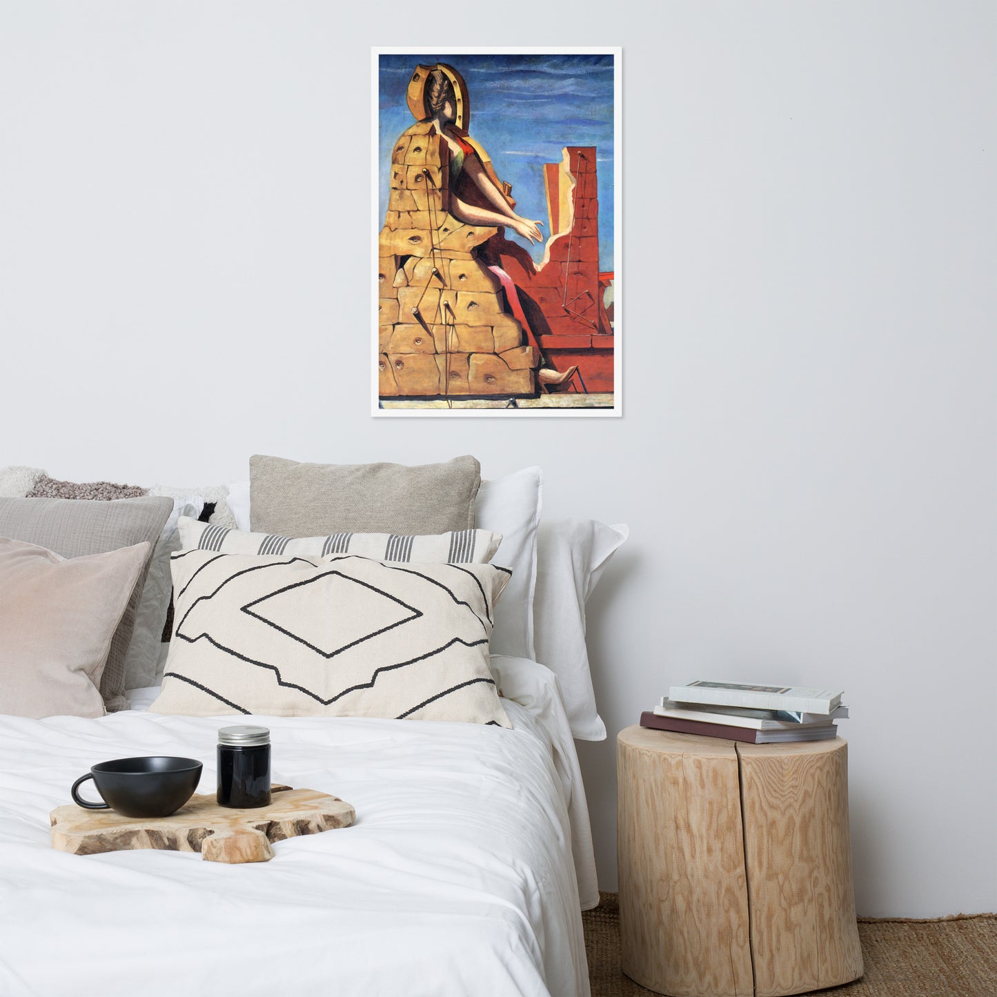 Saint Cecilia Invisible Piano by Max Ernst