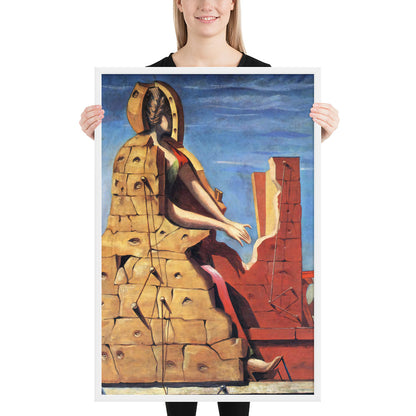 Saint Cecilia Invisible Piano by Max Ernst