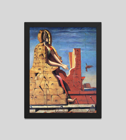 Saint Cecilia Invisible Piano by Max Ernst