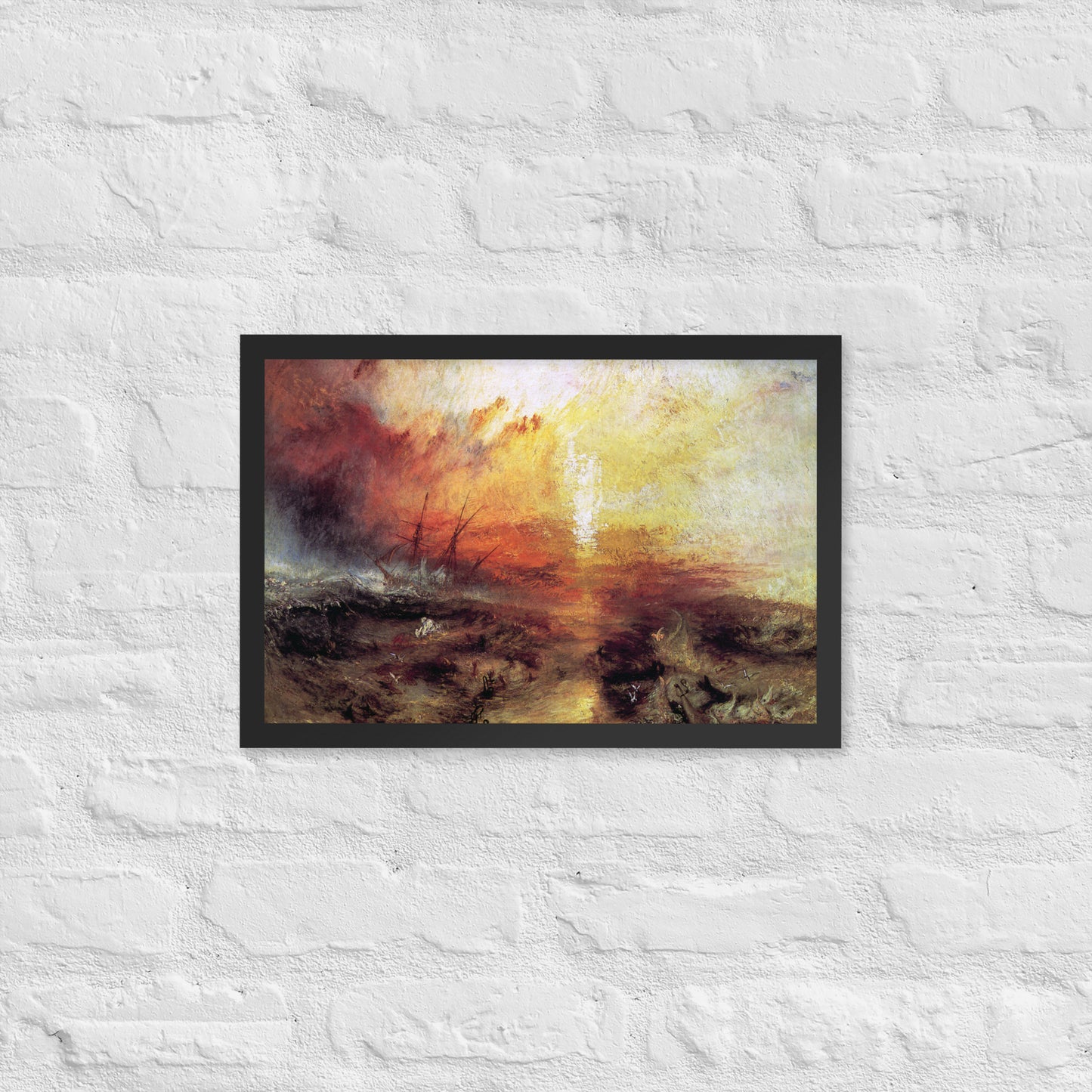 The Slave Ship by J. M. W. Turner