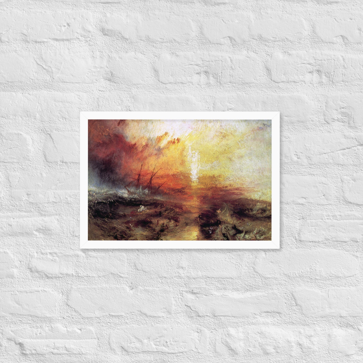 The Slave Ship by J. M. W. Turner