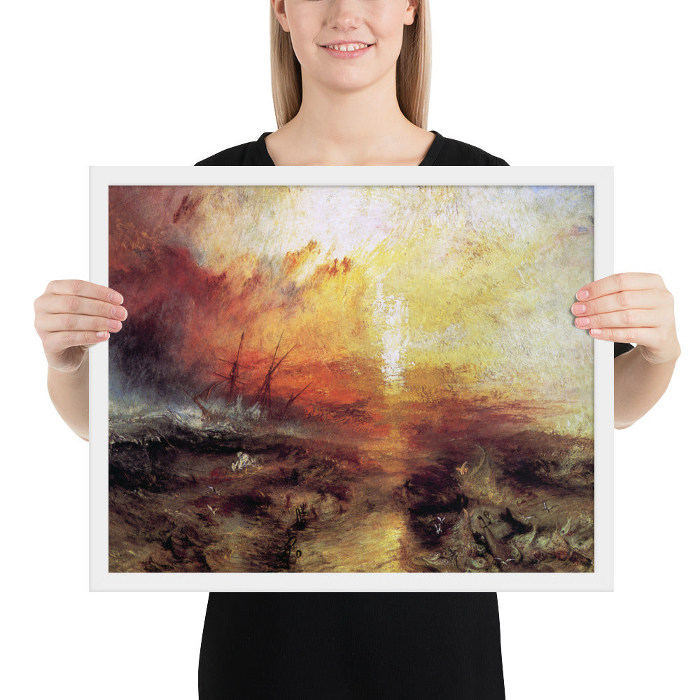 The Slave Ship by J. M. W. Turner