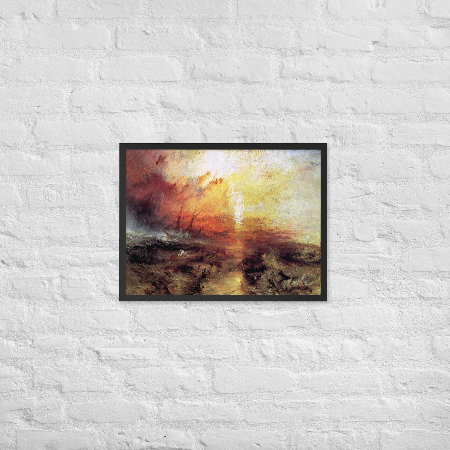 The Slave Ship by J. M. W. Turner