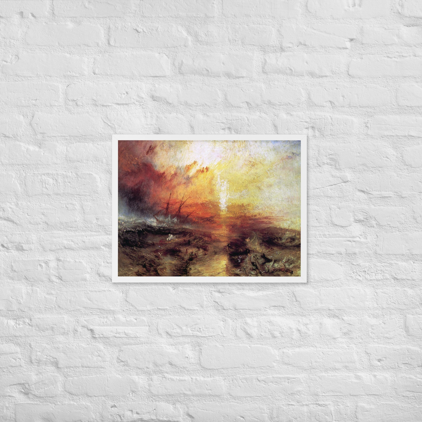 The Slave Ship by J. M. W. Turner