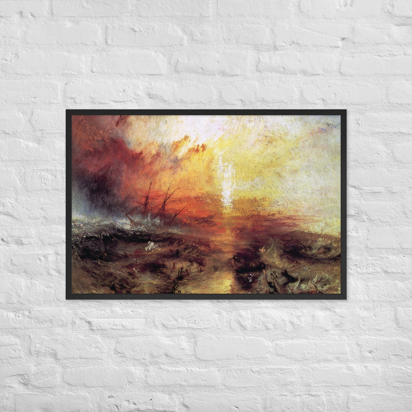 The Slave Ship by J. M. W. Turner