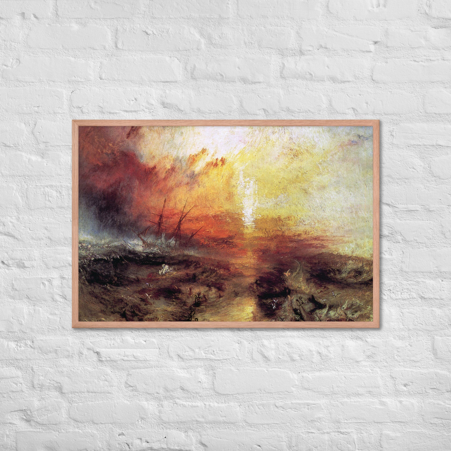 The Slave Ship by J. M. W. Turner