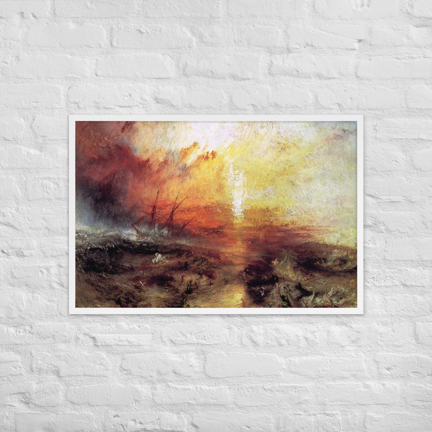 The Slave Ship by J. M. W. Turner