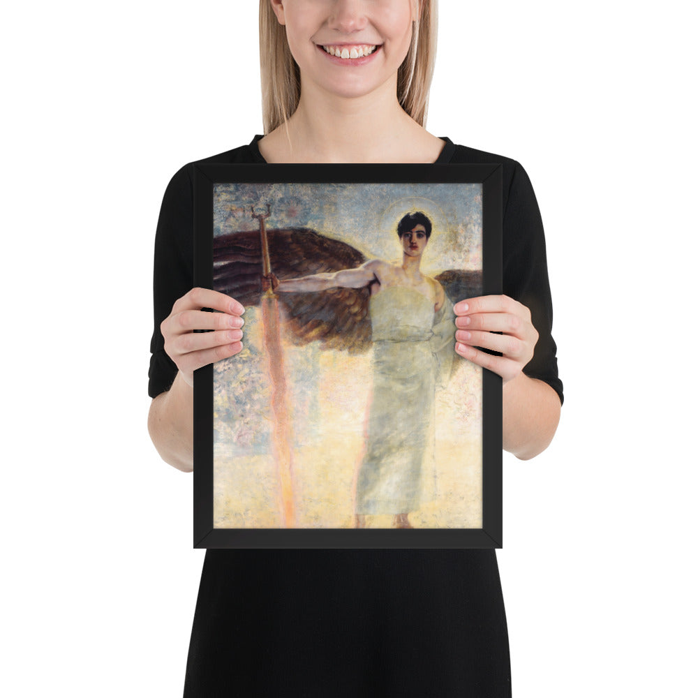 The Guardian of Paradise by Franz Von Stuck