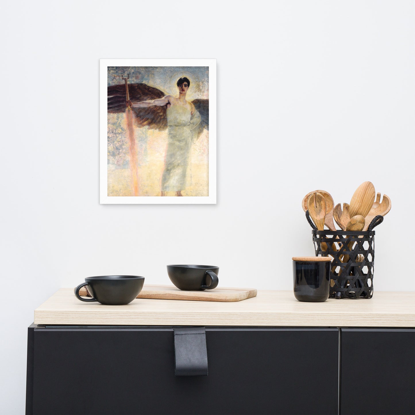 The Guardian of Paradise by Franz Von Stuck