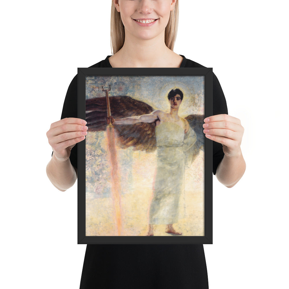 The Guardian of Paradise by Franz Von Stuck