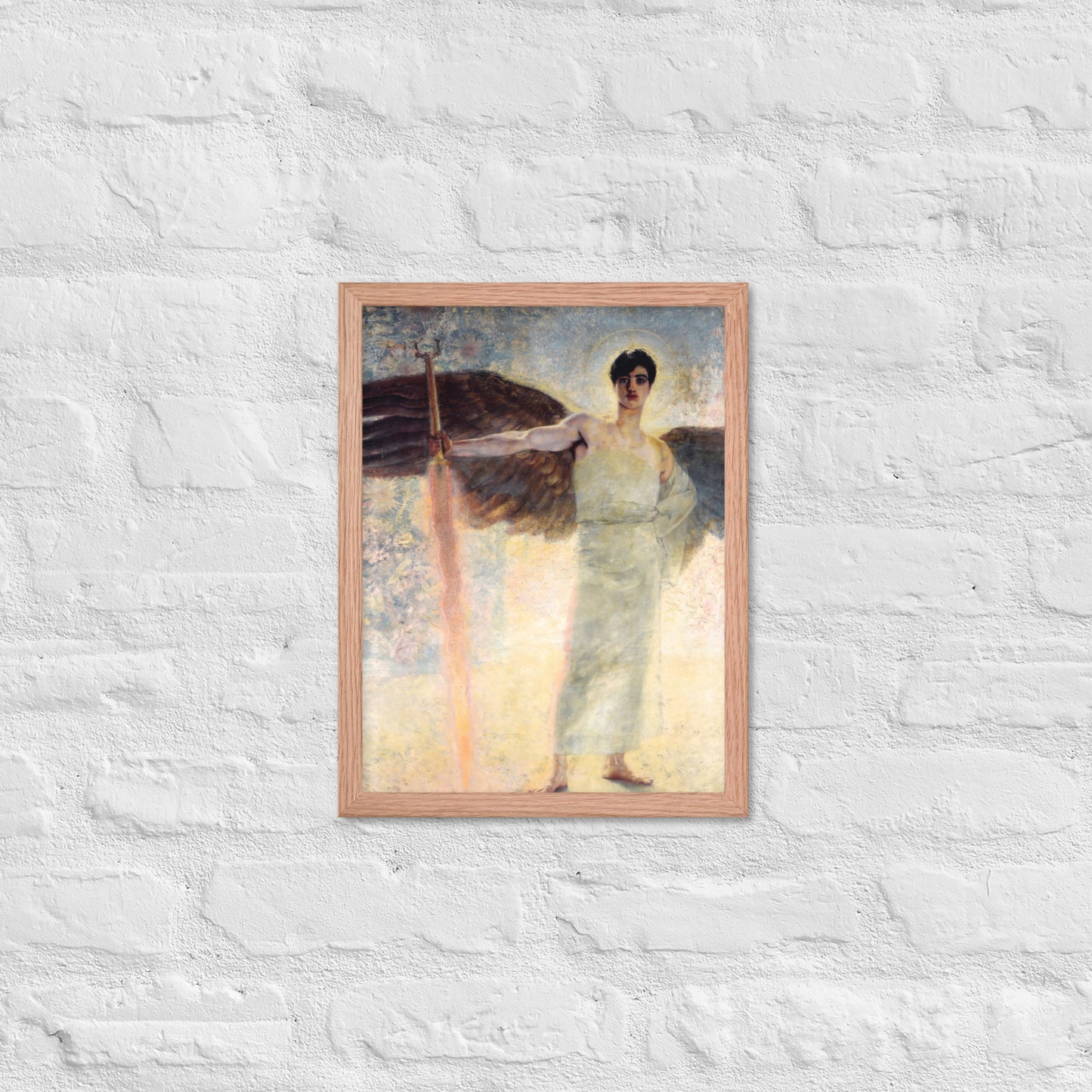 The Guardian of Paradise by Franz Von Stuck