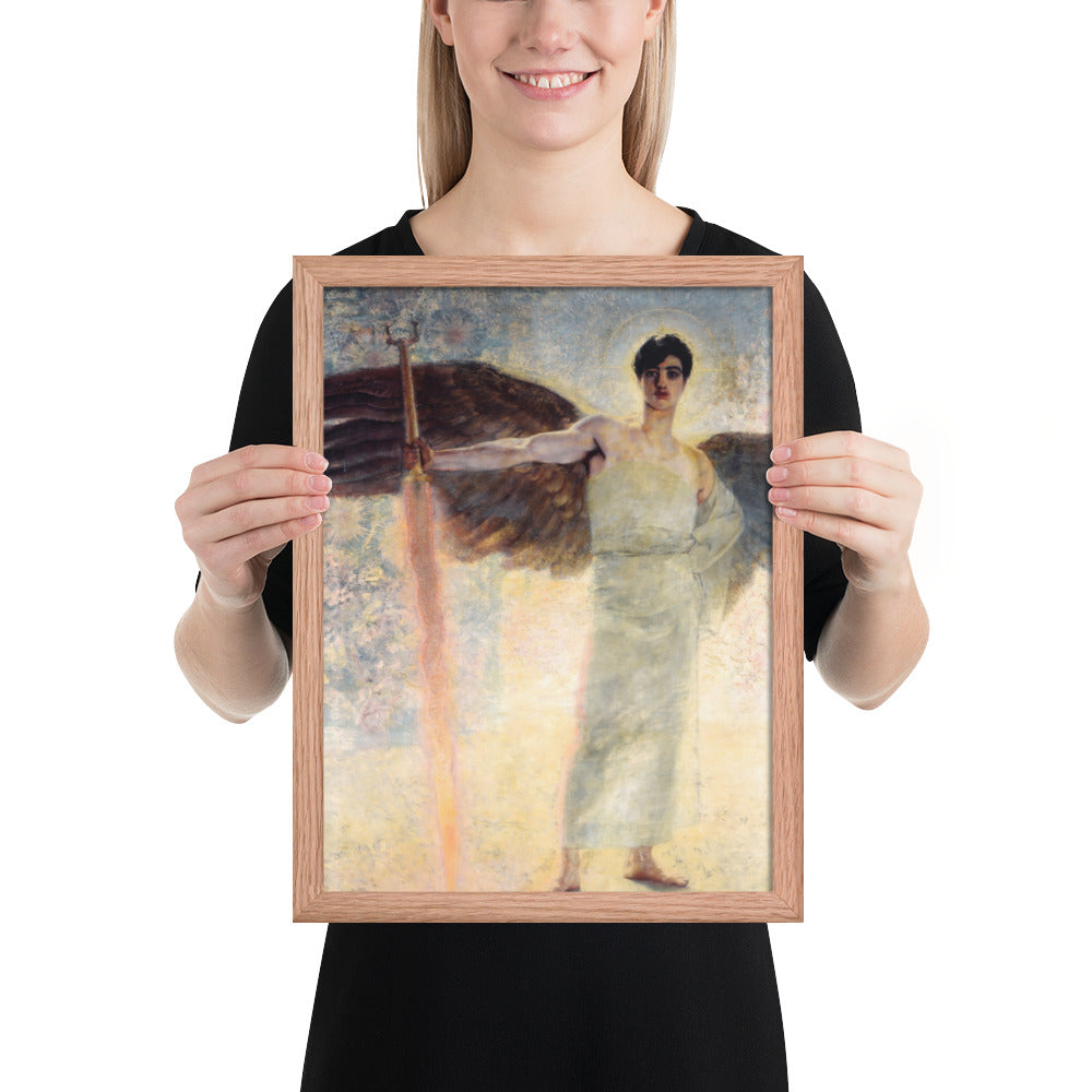 The Guardian of Paradise by Franz Von Stuck