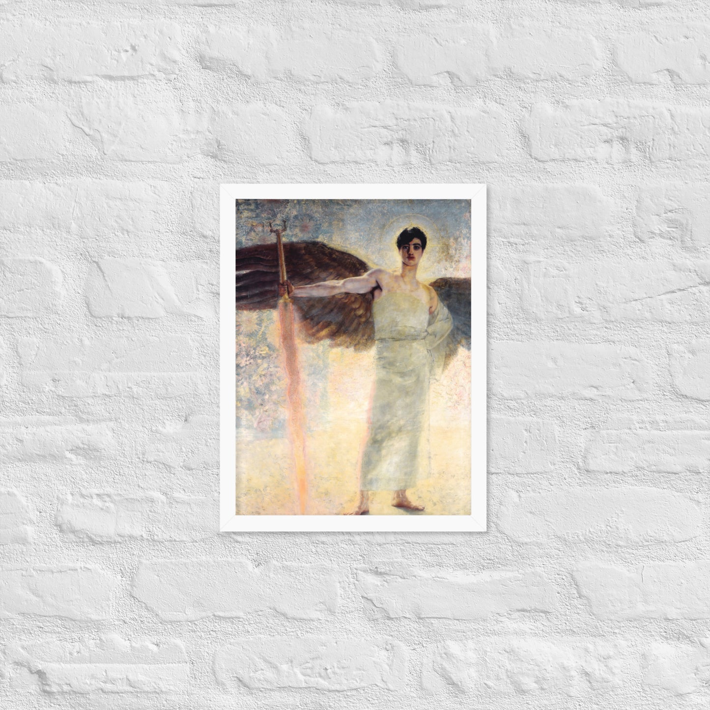 The Guardian of Paradise by Franz Von Stuck