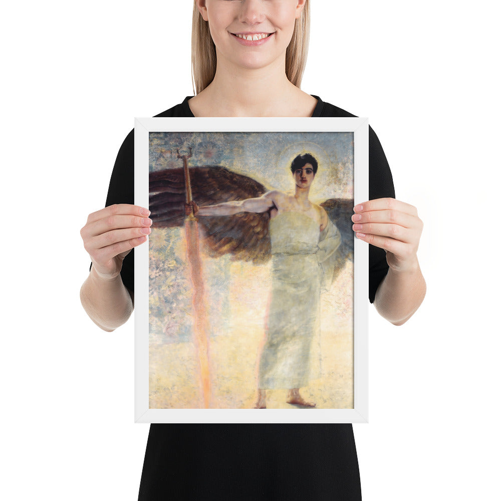 The Guardian of Paradise by Franz Von Stuck