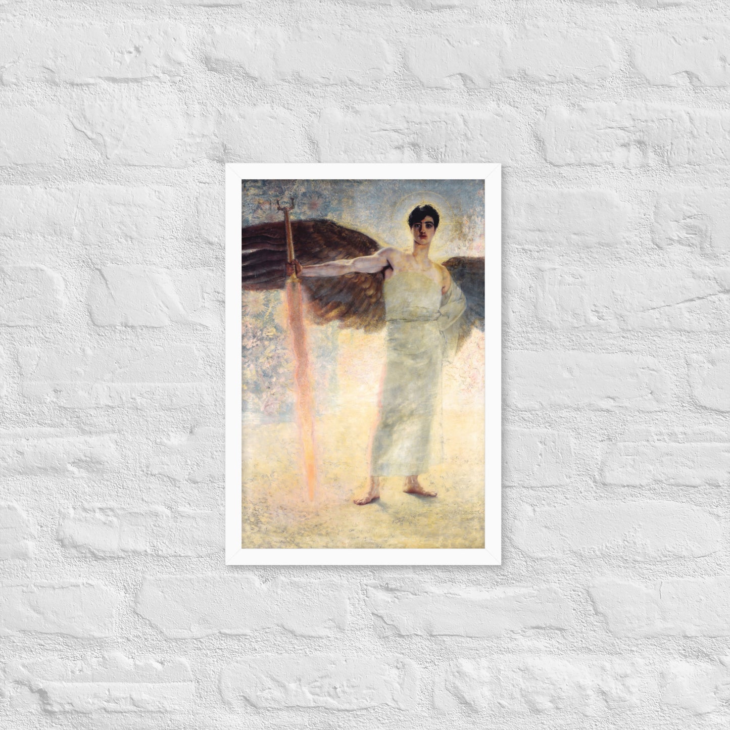 The Guardian of Paradise by Franz Von Stuck