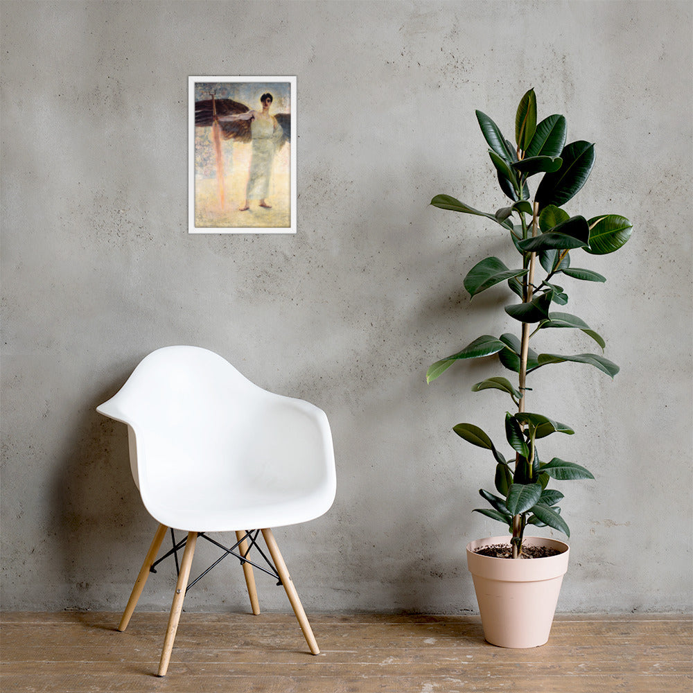 The Guardian of Paradise by Franz Von Stuck