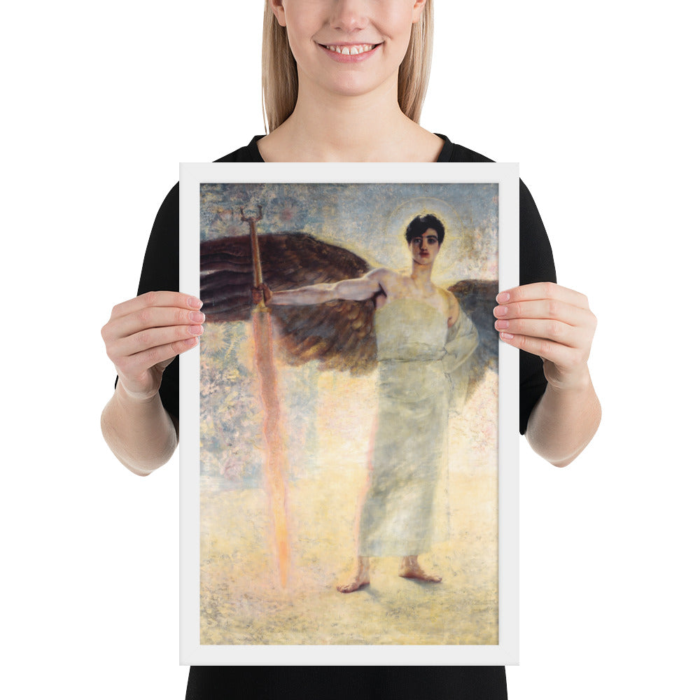 The Guardian of Paradise by Franz Von Stuck