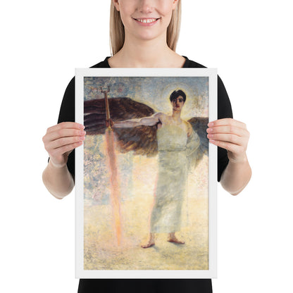 The Guardian of Paradise by Franz Von Stuck