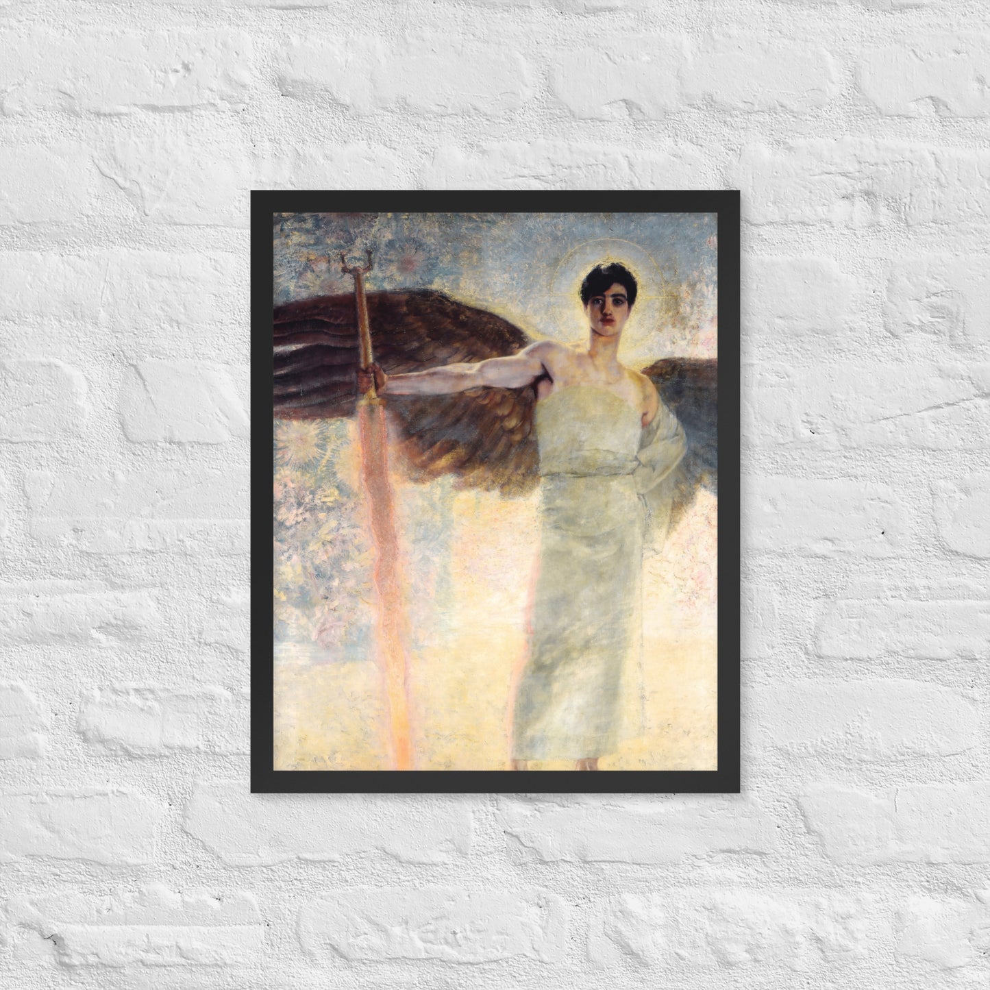 The Guardian of Paradise by Franz Von Stuck