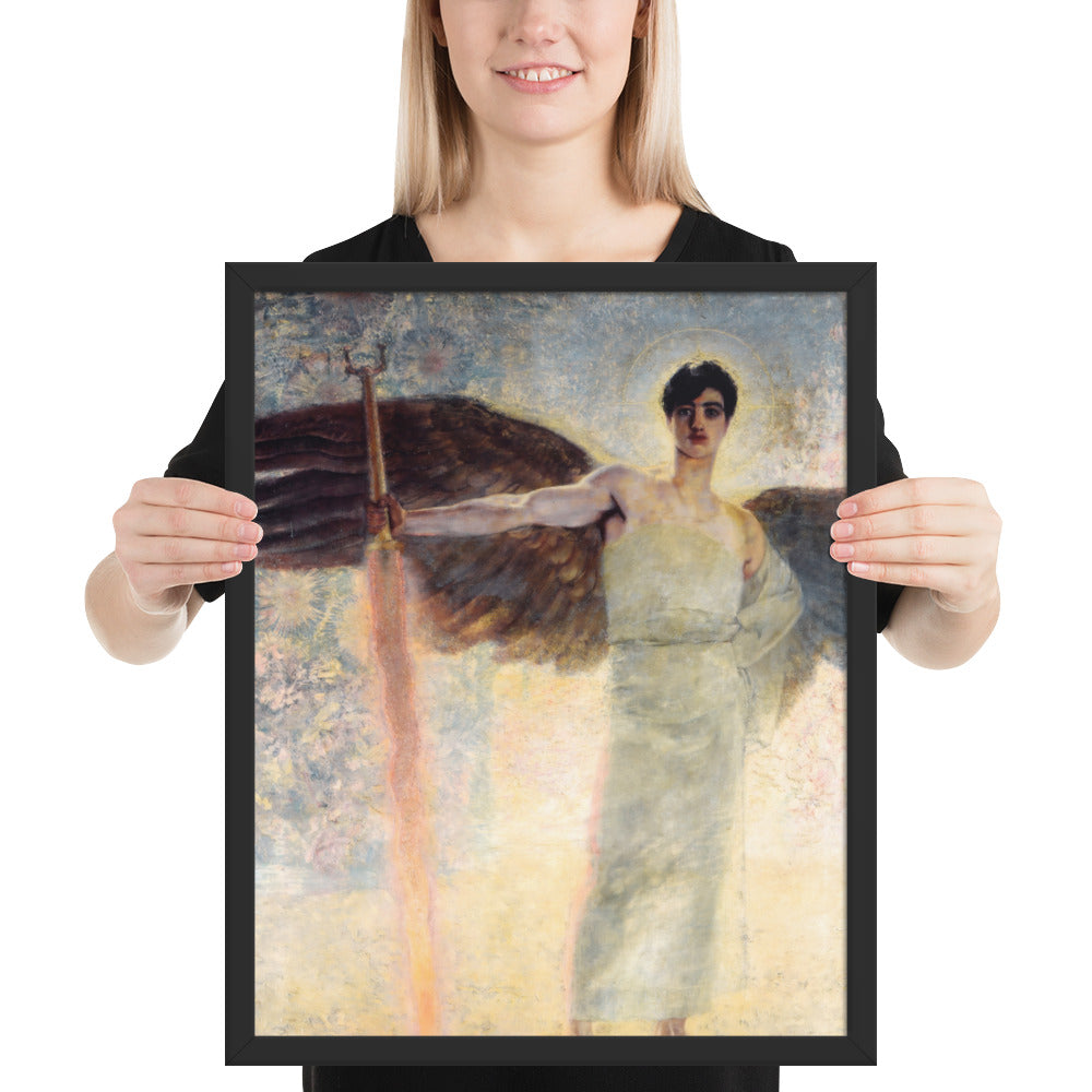 The Guardian of Paradise by Franz Von Stuck