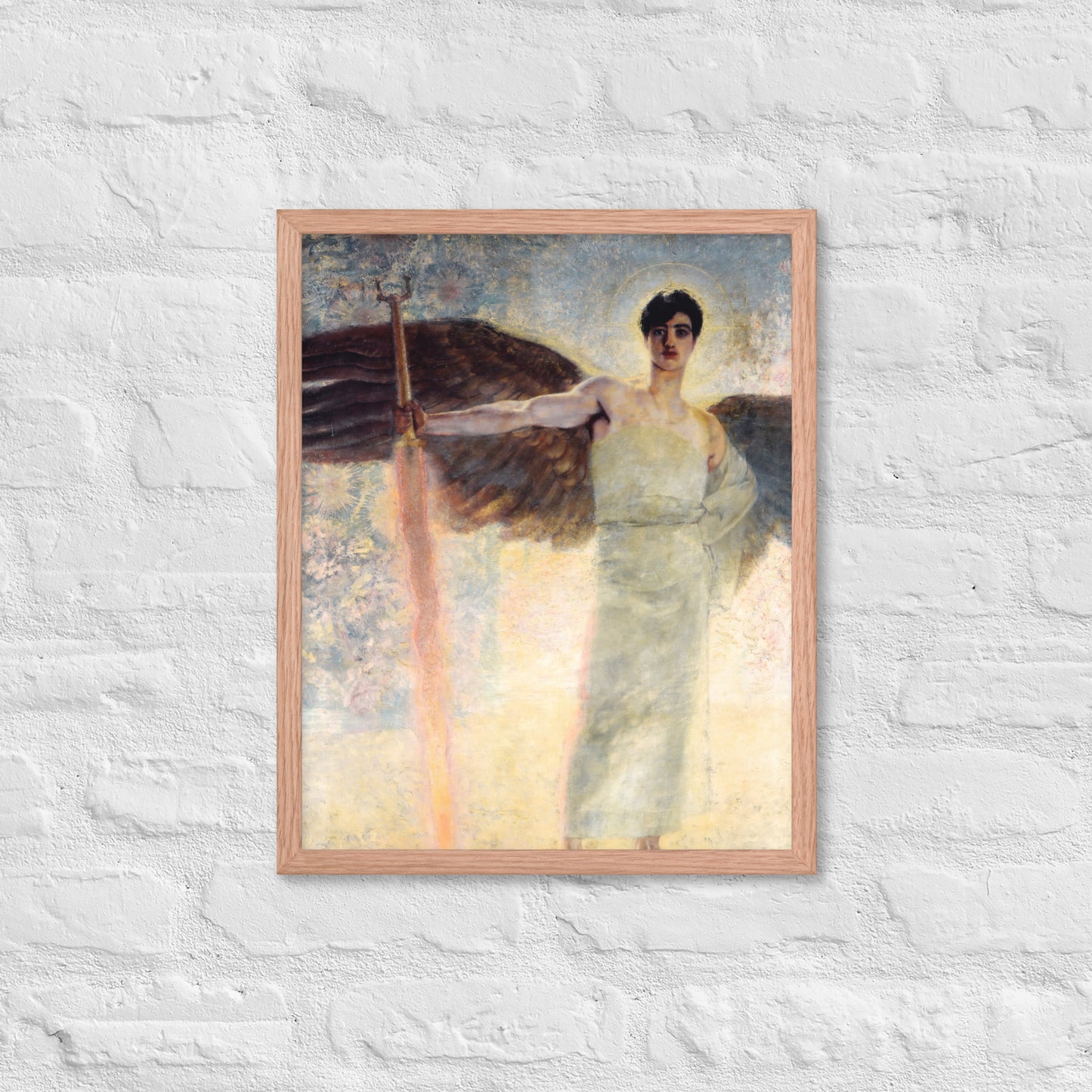 The Guardian of Paradise by Franz Von Stuck