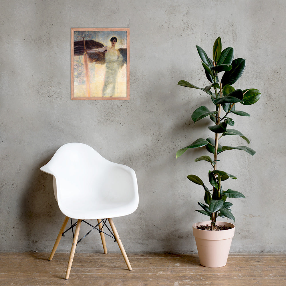 The Guardian of Paradise by Franz Von Stuck