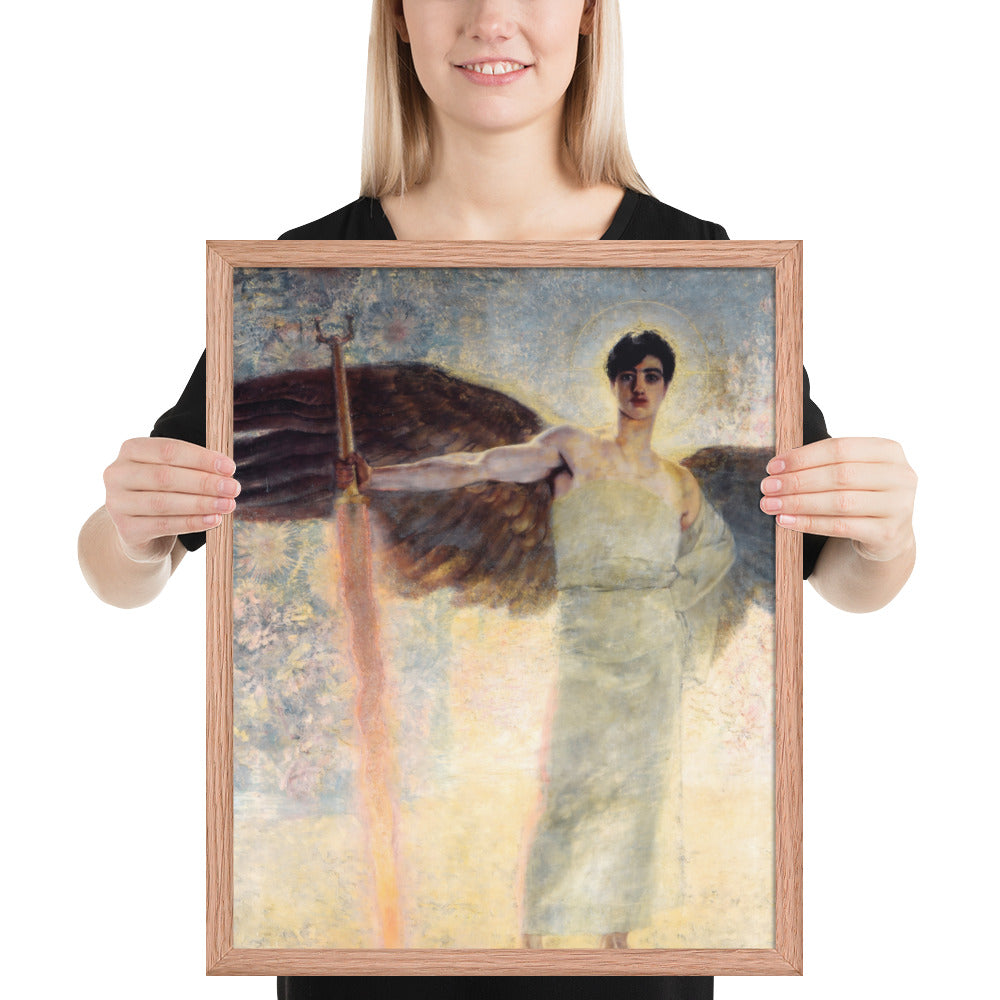 The Guardian of Paradise by Franz Von Stuck