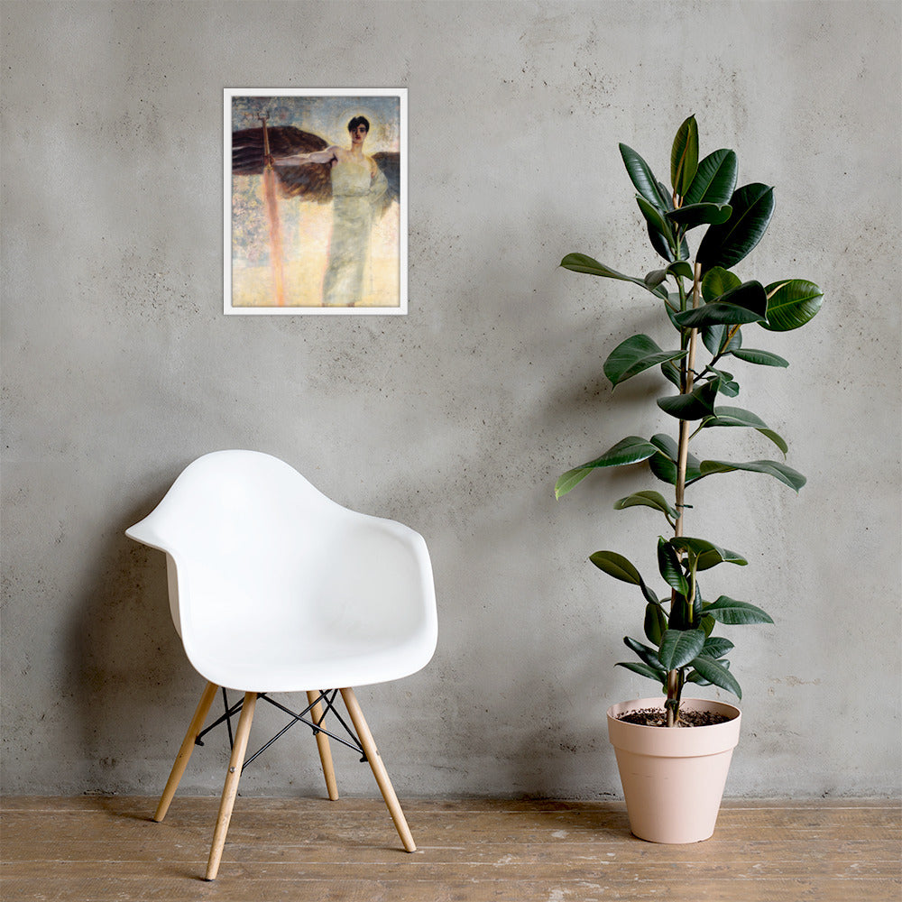 The Guardian of Paradise by Franz Von Stuck