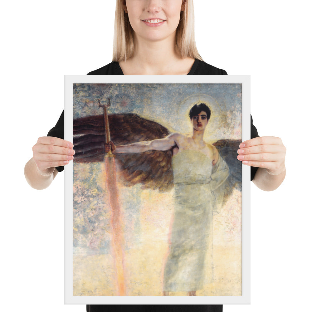 The Guardian of Paradise by Franz Von Stuck