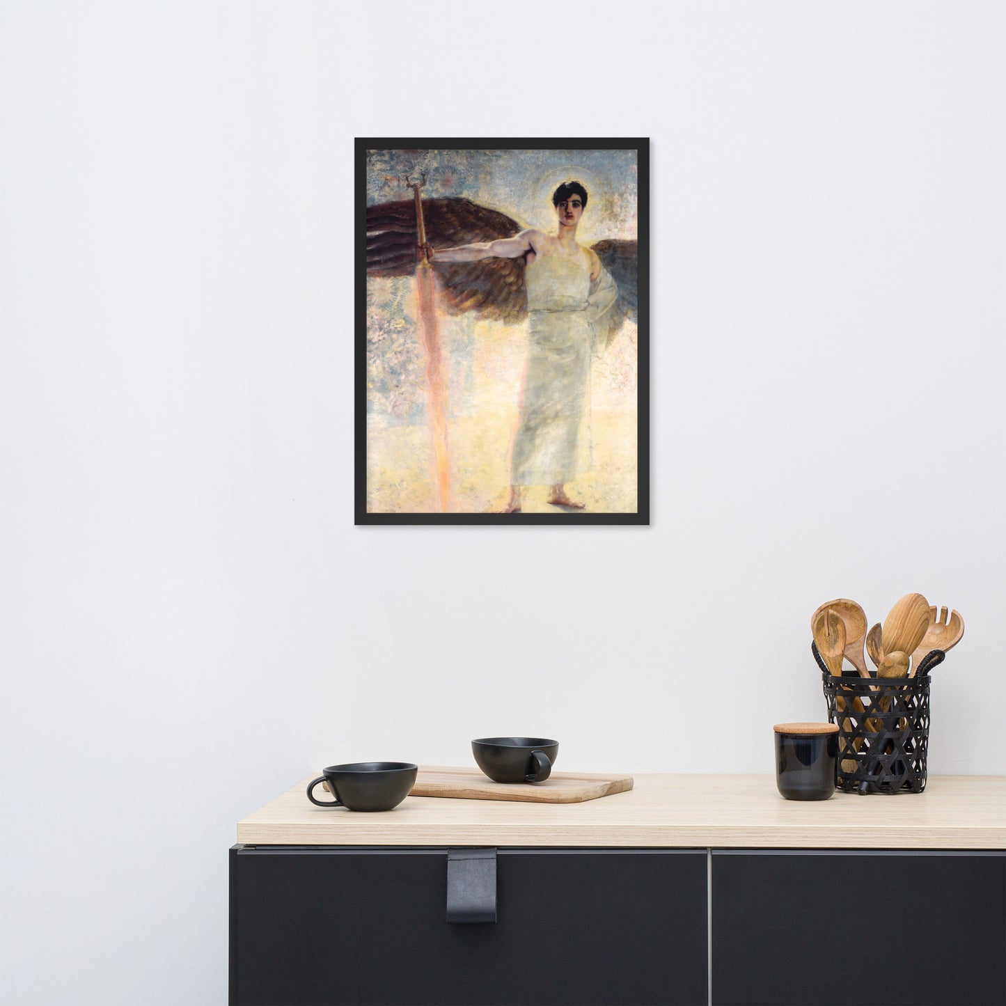 The Guardian of Paradise by Franz Von Stuck