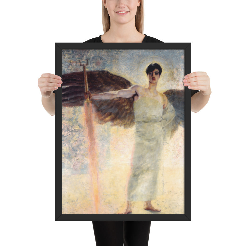 The Guardian of Paradise by Franz Von Stuck