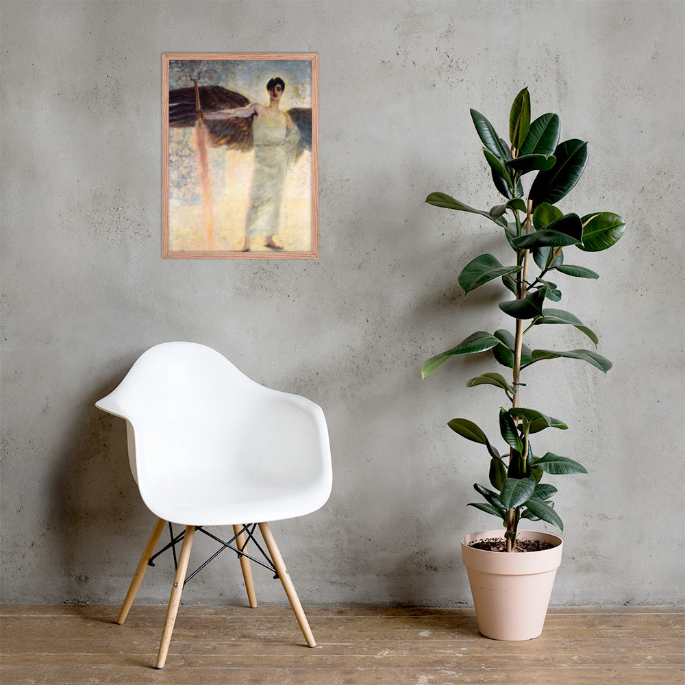 The Guardian of Paradise by Franz Von Stuck