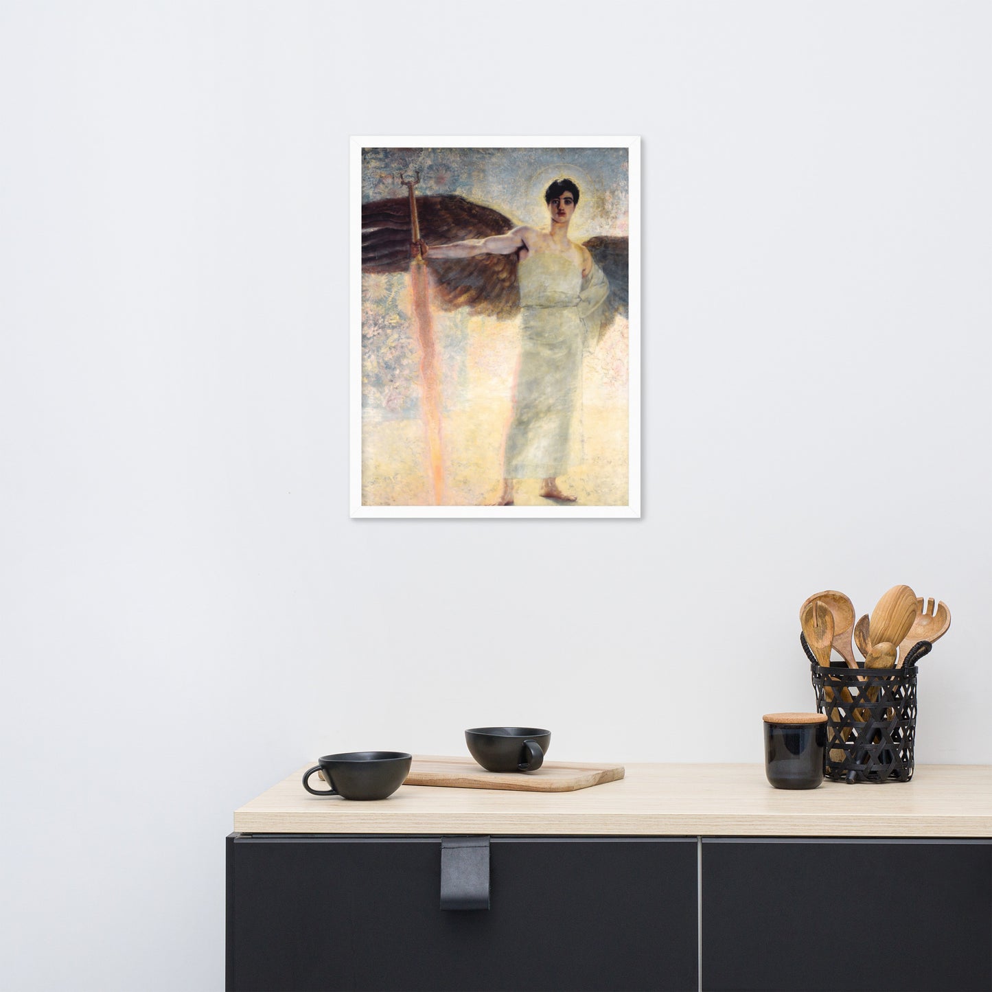 The Guardian of Paradise by Franz Von Stuck